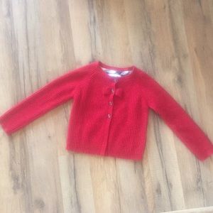 Burberry girls cashmere cardigan sweater NWOT